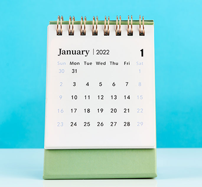january 2022